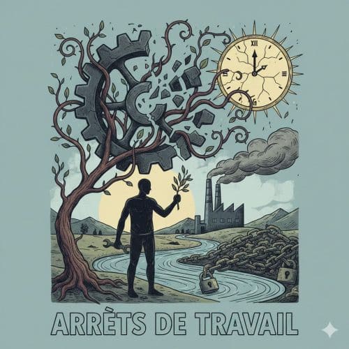 arrêts de travail image